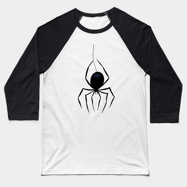 Spider Baseball T-Shirt by Scratch